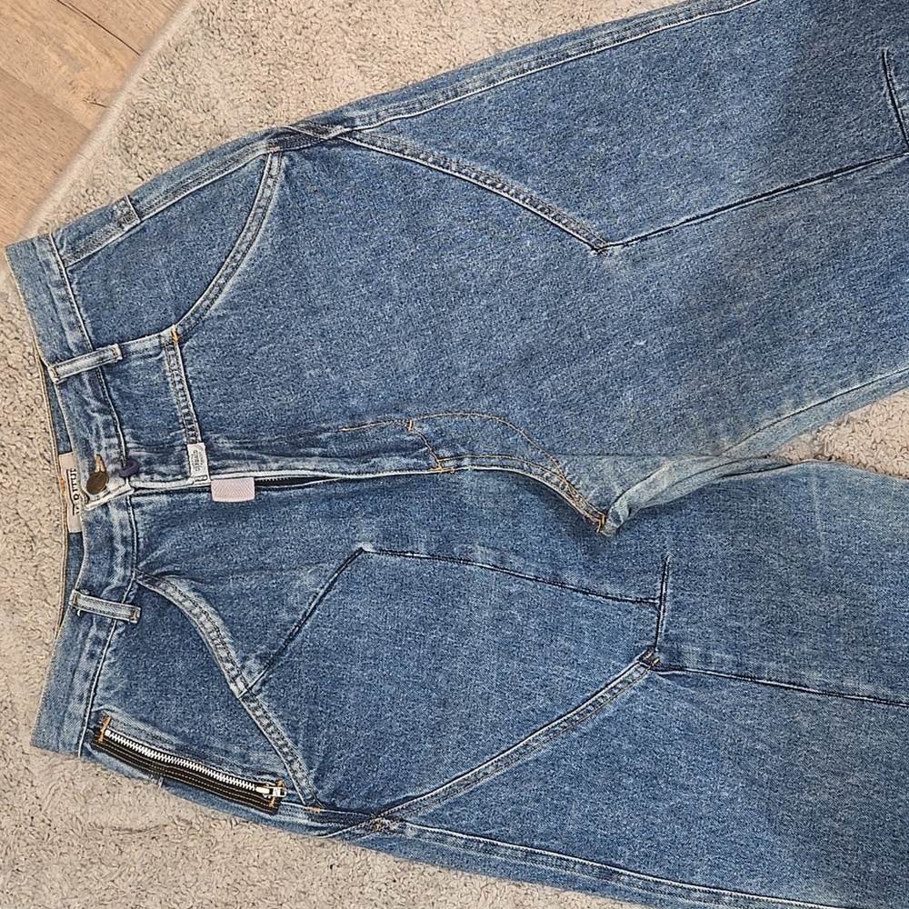 Vintage Marithe Francois Girbaud Relaxed Blue Jeans!!! - Picture 2 of 8